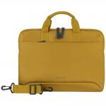 Geanta laptop Tucano Smilza Superslim compatibila cu laptop 14 inch, Mustard 5 - lerato.ro