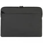 Husa laptop Tucano Gommo Sleeve compatibila cu laptop 14 inch / MacBook Air 15 inch, Poliuretan cauciucat, Waterproof, Negru 2 - lerato.ro
