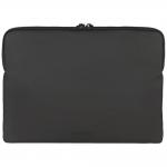 Husa laptop Tucano Gommo Sleeve compatibila cu laptop 14 inch / MacBook Air 15 inch, Poliuretan cauciucat, Waterproof, Negru 4 - lerato.ro