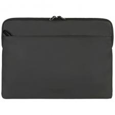 Husa laptop Tucano Gommo Sleeve compatibila cu laptop 15.6 inch / MacBook Pro 16 inch, Poliuretan cauciucat, Waterproof, Negru