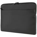 Husa laptop Tucano Gommo Sleeve compatibila cu laptop 15.6 inch / MacBook Pro 16 inch, Poliuretan cauciucat, Waterproof, Negru 3 - lerato.ro