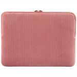 Husa din neopren Tucano Velluto 2 Sleeve compatibila cu laptop 14 inch, Roz 4 - lerato.ro