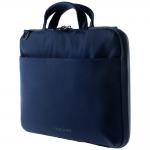 Geanta Tucano Darkolor Slim compatibila cu laptop 13 / 14 inch, Curea reglabila si detasabila, Albastru 3 - lerato.ro