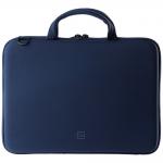 Geanta Tucano Darkolor Slim compatibila cu laptop 13 / 14 inch, Curea reglabila si detasabila, Albastru 2 - lerato.ro