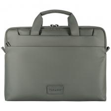 Geanta Tucano Work Out 5 compatibila cu laptop 14 inch, Curea reglabila si detasabila, Verde