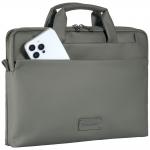 Geanta Tucano Work Out 5 compatibila cu laptop 14 inch, Curea reglabila si detasabila, Verde 6 - lerato.ro