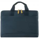 Geanta laptop Tucano Smilza Superslim compatibila cu laptop 14 inch, Albastru 2 - lerato.ro
