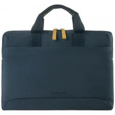 Huse si carcase Apple MacBook Pro 14 inch, Geanta laptop Tucano Smilza Superslim compatibila cu laptop 14 inch, Albastru, lerato.ro