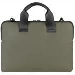 Geanta laptop Tucano Gommo compatibila cu laptop 14 inch, Verde 4 - lerato.ro