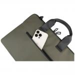 Geanta laptop Tucano Gommo compatibila cu laptop 14 inch, Verde 6 - lerato.ro