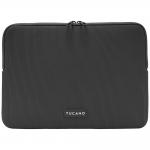 Husa laptop din neopren Tucano Colore compatibila cu laptop 14 inch, Negru 2 - lerato.ro