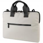 Geanta laptop Tucano Gommo compatibila cu laptop 14 inch, Alb 3 - lerato.ro