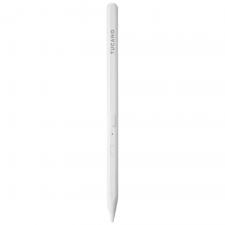 Creion Stylus Pen Tucano Utility Pencile 3 compatibil cu Apple iPad, Palm Rejection, Indicator LED, Autonomie 50h, USB-C, Alb