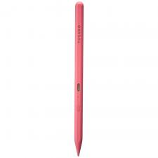 Creion Stylus Pen Tucano Utility Pencile 3 compatibil cu Apple iPad, Palm Rejection, Indicator LED, Autonomie 50h, USB-C, Roz