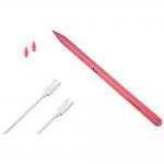 Creion Stylus Pen Tucano Utility Pencile 3 compatibil cu Apple iPad, Palm Rejection, Indicator LED, Autonomie 50h, USB-C, Roz 4 - lerato.ro