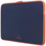 Husa laptop din neopren Tucano Elements 2 compatibila cu laptop 14 inch / MacBook Air 15 inch, Albastru 3 - lerato.ro