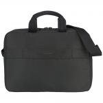 Geanta laptop Tucano Global compatibila cu laptop 15.6 inch, Curea ajustabila, Negru 4 - lerato.ro