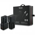 Adaptor retea TUMI Travel Adapter, 1x USB-A, 1x USB-C, 25W, Cablu USB-C 1.5m inclus, Negru 3 - lerato.ro