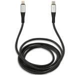 Cablu pentru incarcare si transfer de date Tumi TUCCSMFI, USB-C la Lightning, 1.5m, Negru 2 - lerato.ro