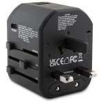 Adaptor retea TUMI 	Y-303S-PD, 2x USB-A, 1x USB-C, 20W, Compatibil cu prize EU/UK/US/AU, Negru 7 - lerato.ro