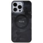 Carcasa Tumi Camo Print cu MagSafe compatibila cu iPhone 15 Pro, Gri 2 - lerato.ro