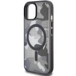 Carcasa Tumi Frosted Camo Print cu MagSafe compatibila cu iPhone 13 / 14 / 15, Negru 7 - lerato.ro