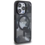 Carcasa Tumi Frosted Camo Print cu MagSafe compatibila cu iPhone 15 Pro Max, Negru 5 - lerato.ro