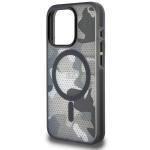 Carcasa Tumi Frosted Camo Print cu MagSafe compatibila cu iPhone 15 Pro Max, Negru 7 - lerato.ro