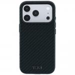 Husa Tumi Carbon cu MagSafe compatibila cu iPhone 18 Pro / 17 Pro, Negru 2 - lerato.ro