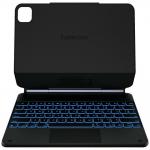 Husa cu tastatura Typecase Edge compatibila cu iPad Air 13 inch 2024 / 2025, Negru 2 - lerato.ro