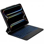 Husa cu tastatura Typecase Edge compatibila cu iPad Air 13 inch 2024 / 2025, Negru 8 - lerato.ro
