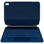Husa cu tastatura Typecase Edge compatibila cu iPad 10.9 inch 2022 / iPad 11 inch 2025, Albastru 2 - lerato.ro