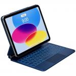 Husa cu tastatura Typecase Edge compatibila cu iPad 10.9 inch 2022 / iPad 11 inch 2025, Albastru 8 - lerato.ro