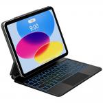 Husa cu tastatura Typecase Edge compatibila cu iPad 10.9 inch 2022 / iPad 11 inch 2025, Negru 8 - lerato.ro