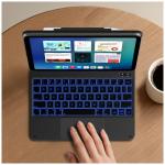 Husa cu tastatura Typecase Edge compatibila cu iPad Air 11 inch 2024 / 2025, Albastru 17 - lerato.ro