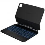 Husa cu tastatura Typecase Edge compatibila cu iPad Air 11 inch 2024 / 2025, Negru 5 - lerato.ro
