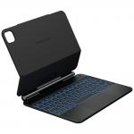 Husa cu tastatura Typecase Edge compatibila cu iPad Air 11 inch 2024 / 2025, Negru 6 - lerato.ro
