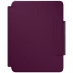 Husa cu tastatura Typecase Edge compatibila cu iPad Air 11 inch 2024 / 2025, Visiniu 3 - lerato.ro