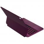 Husa cu tastatura Typecase Edge compatibila cu iPad Air 11 inch 2024 / 2025, Visiniu 10 - lerato.ro