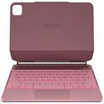 Husa cu tastatura Typecase Edge compatibila cu iPad Air 13 inch 2024 / 2025, Roz 2 - lerato.ro