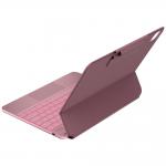 Husa cu tastatura Typecase Edge compatibila cu iPad Air 13 inch 2024 / 2025, Roz 9 - lerato.ro