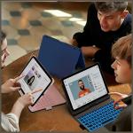 Husa cu tastatura Typecase Flexbook Touch compatibila cu iPad 10.9 inch 2022 / iPad 11 inch 2025, Negru 23 - lerato.ro