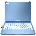Husa cu tastatura Typecase Flexbook Touch compatibila cu iPad 10.9 inch 2022 / iPad 11 inch 2025, Albastru 2 - lerato.ro