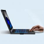 Husa cu tastatura Typecase Flexbook Touch compatibila cu iPad 10.9 inch 2022 / iPad 11 inch 2025, Albastru 15 - lerato.ro