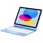 Husa cu tastatura Typecase Flexbook Touch compatibila cu iPad 10.9 inch 2022 / iPad 11 inch 2025, Albastru 7 - lerato.ro