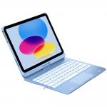 Husa cu tastatura Typecase Flexbook Touch compatibila cu iPad 10.9 inch 2022 / iPad 11 inch 2025, Albastru 8 - lerato.ro