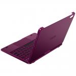 Husa cu tastatura Typecase Flexbook Touch compatibila cu iPad 10.9 inch 2022 / iPad 11 inch 2025, Visiniu 9 - lerato.ro