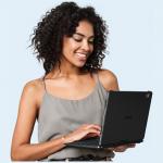 Husa cu tastatura Typecase Flexbook Touch compatibila cu iPad Air 11 inch 2024 / 2025, Gri 13 - lerato.ro