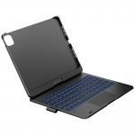 Husa cu tastatura Typecase Flexbook Touch compatibila cu iPad Air 11 inch 2024 / 2025, Gri 6 - lerato.ro