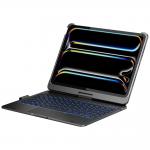 Husa cu tastatura Typecase Flexbook Touch compatibila cu iPad Air 11 inch 2024 / 2025, Gri 7 - lerato.ro